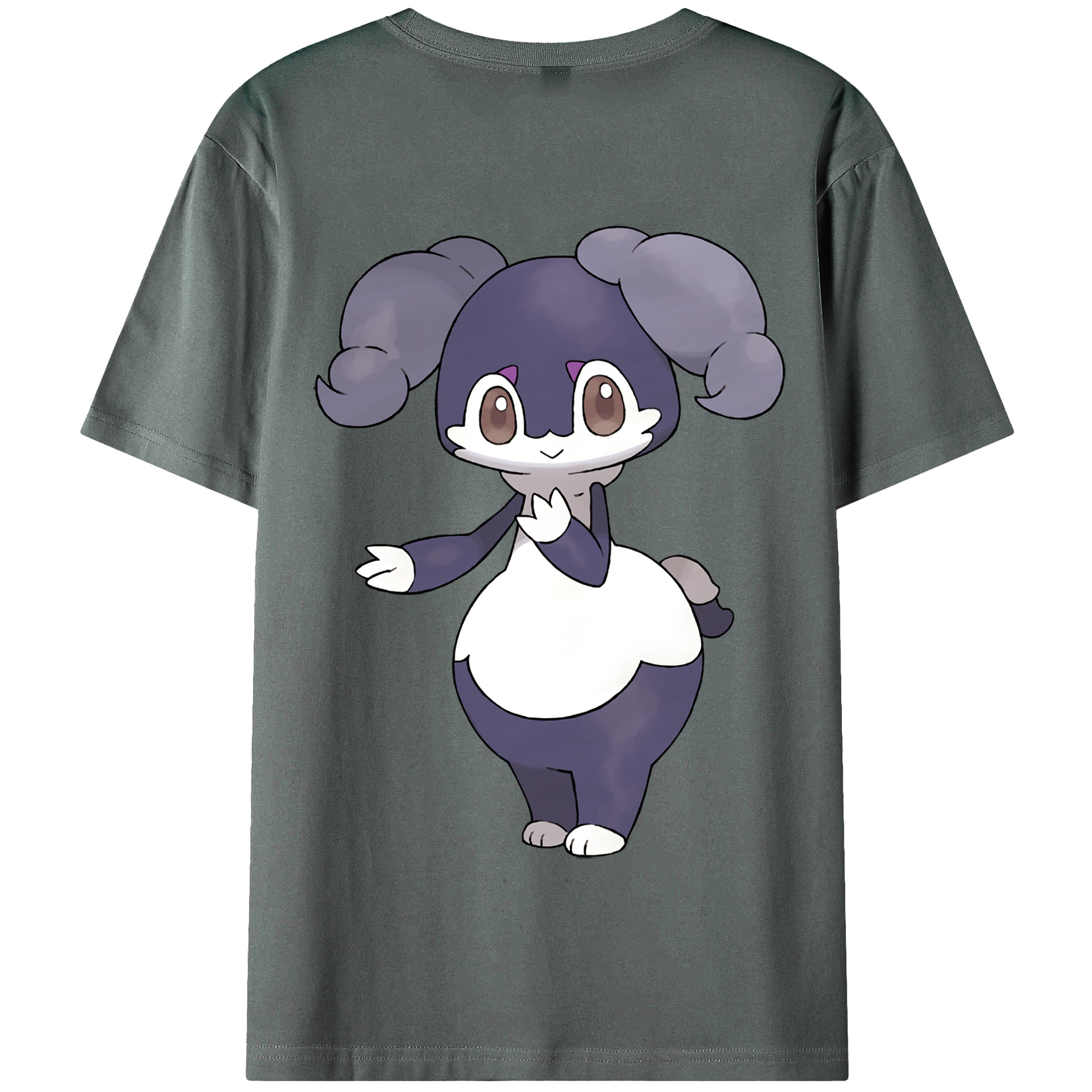 （画像用） ポケットモンスター Pokémon 綿100％半袖Tシャツ（背面プリント）